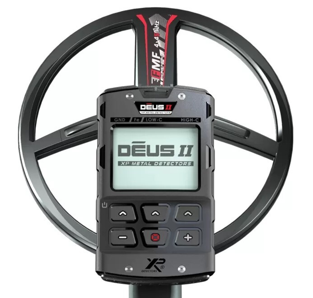 Металлоискатель XP Deus 2 с катушкой 28 FMF (11"), блоком управления и наушниками WS6