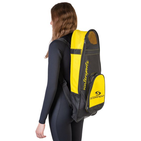 Рюкзак Scorpena Watersports для ласт/маски/трубки желтый