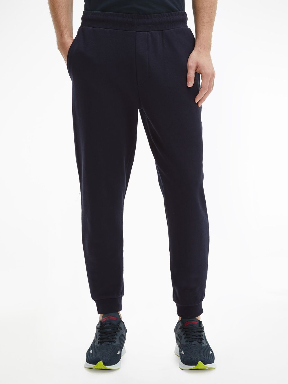 Мужские теннисные штаны Tommy Hilfiger Essentials Sweatpants - desert sky