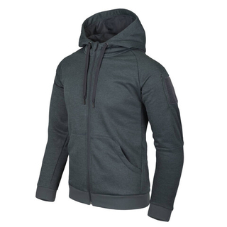 Helikon-Tex URBAN TACTICAL HOODIE (FullZip)® - Melange Black-Grey