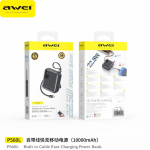 Повербанк (PowerBank) 10000mAh портативный с индикацией заряда P560L