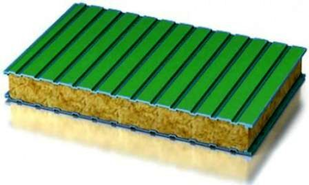 Стеновые сэндвич-панели Базальт 150 мм