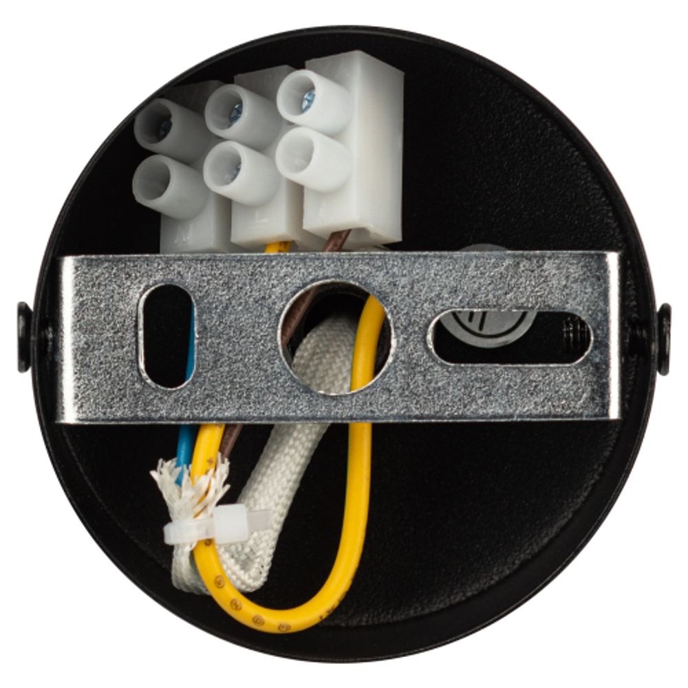 Светильник подвесной ЭРА PL18 BK/GR под лампу MR16 GU10 черный/серый | Подвесные светильники