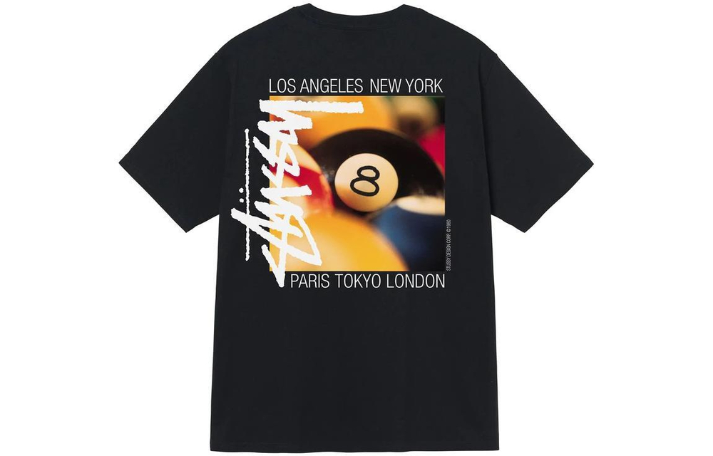 Футболки Stussy 8 SS22 Billiards Tee 8 T, 1904890