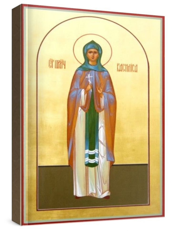 Василиса Египетская (рукописная икона)