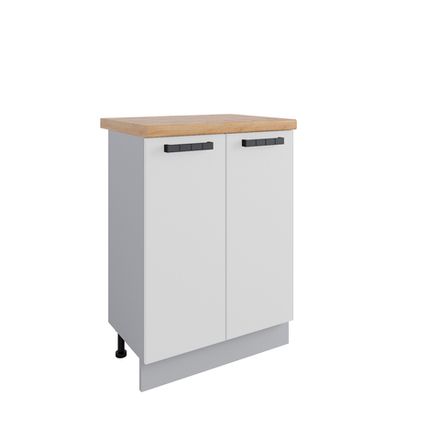 Кухня Модуль МС 600 Ройс Белый Скин