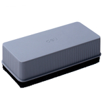 Губка магнитная для маркерных досок Deli 110 x 50 х 40 мм., серая