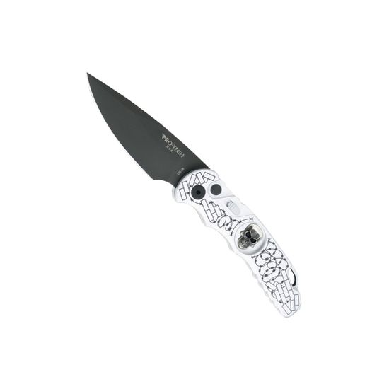 Складной нож Pro-Tech Tactical Response 5 TR-5.62 c клинком из стали CPM-S35VN, рукоять алюминий / серебро