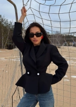 Жакет "Наденька, где твой Ипполит?", Черный