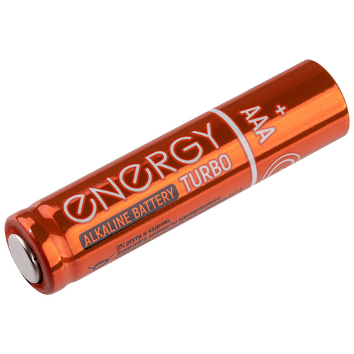 Батарейка алкалиновая Energy Turbo LR03/4B (AAA) (4шт на блистере) (107049)