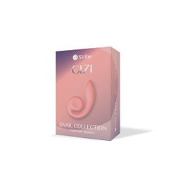 Инновационный SVibe Gizi вибратор, персиковый