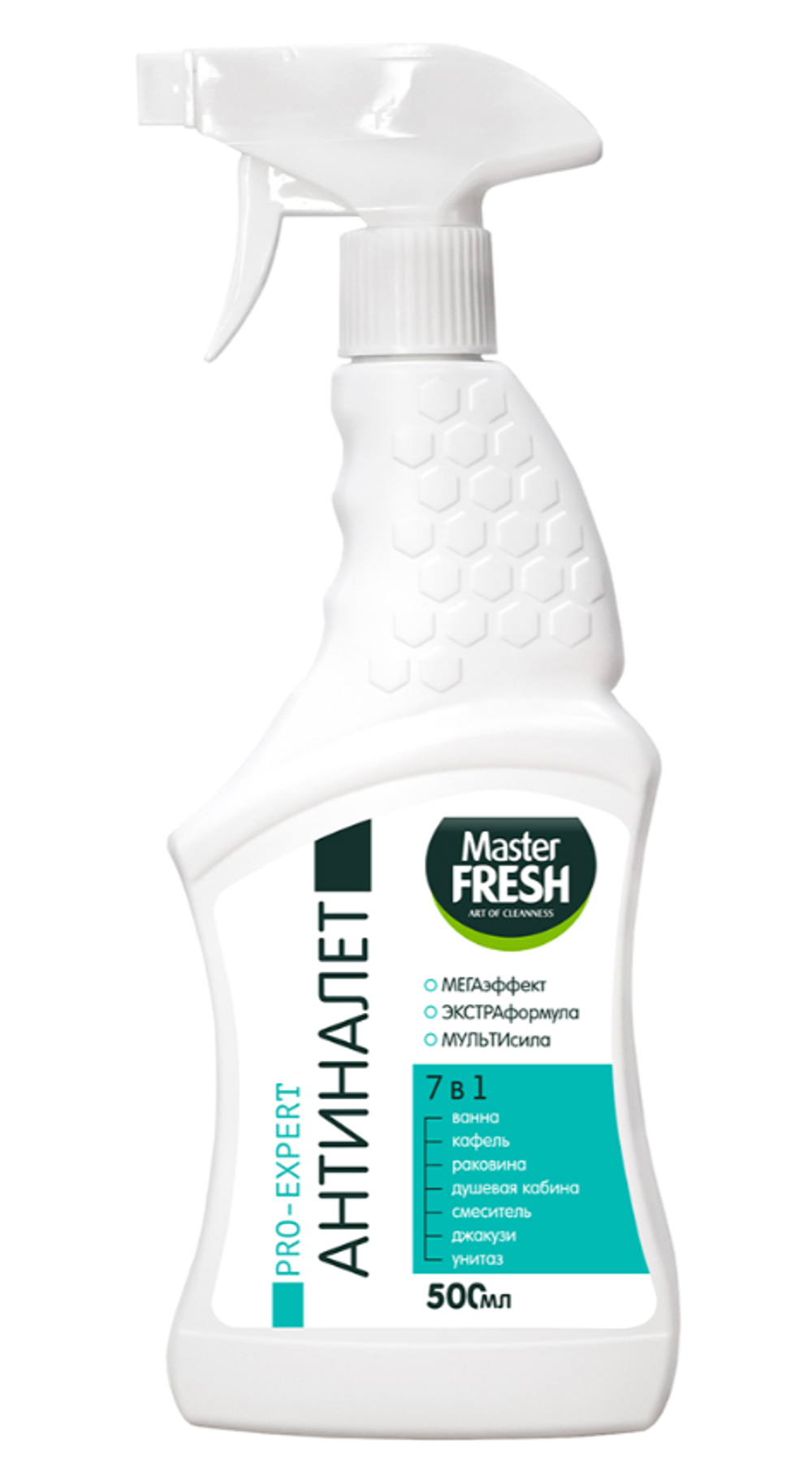 Чистящее средство для сантехники Master Fresh Pro-Expert Антиналет, 500 мл