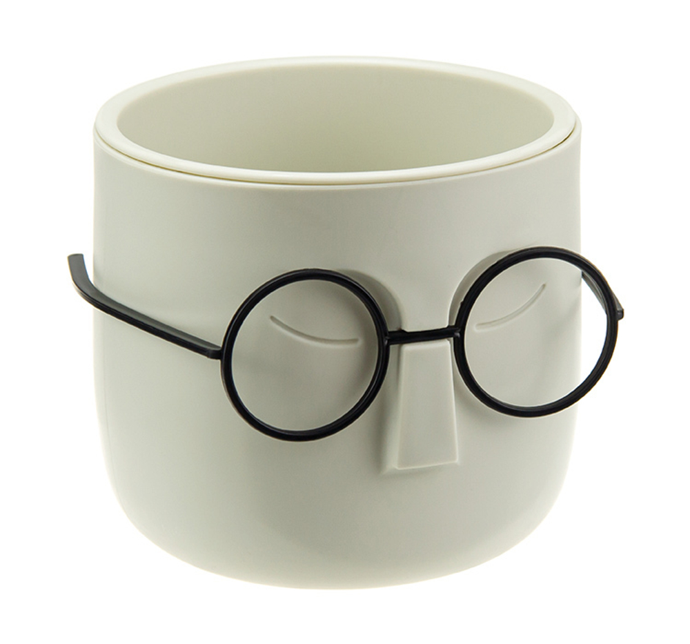 Кашпо СТИВ D115мм 0,65л с дренажной вставкой М3079