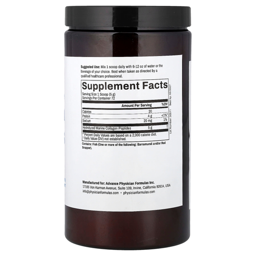 Advance Physician Formulas, пептиды морского коллагена дикого улова, 360 г (12,7 унции)