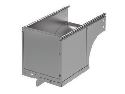 Угол CDSD 90 вертикальный внеш. переходник прав. осн.200 H50 в комплекте с крепежными элементами и соединительными пластинами,необходимыми для монтажа, горячеоцинкованный