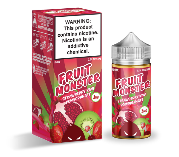 Купить Жидкость Fruit Monster - Strawberry Kiwi Pomegranate (Original) 100 ml