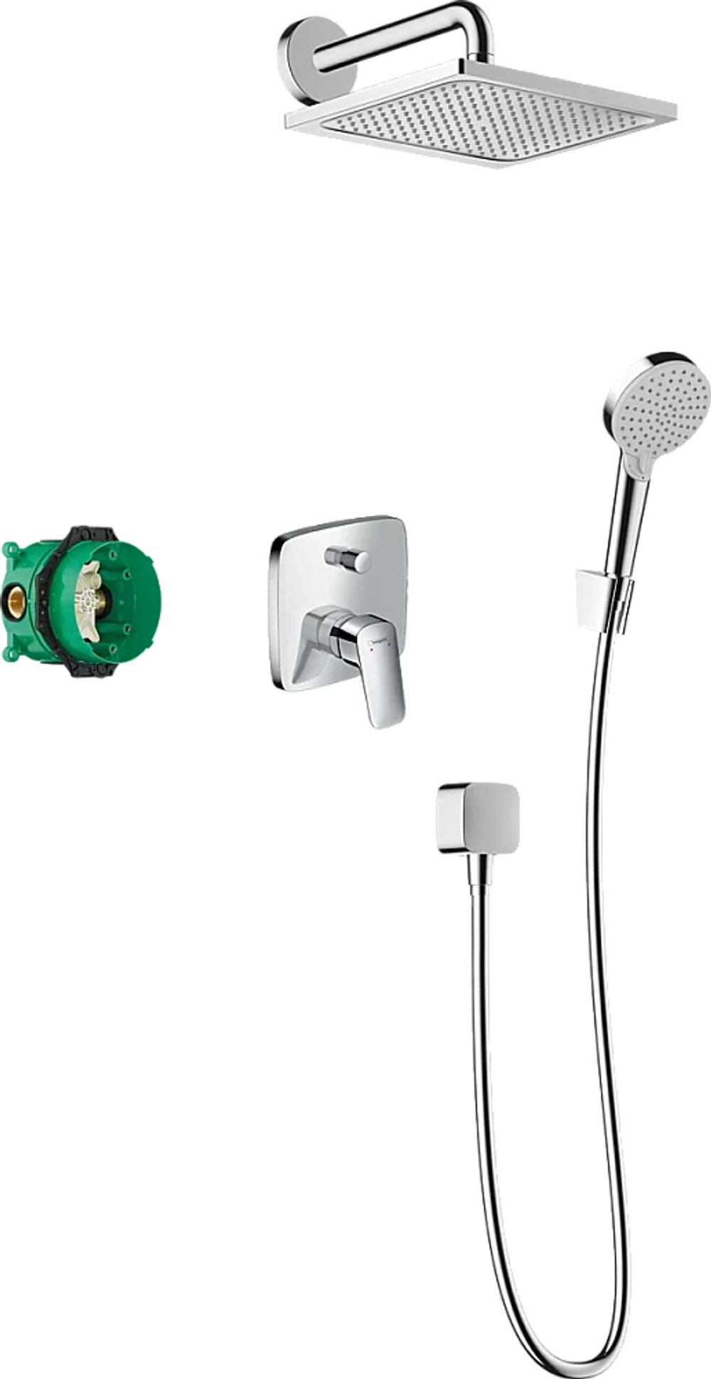 Душевая система Hansgrohe Crometta E 27957000 хром