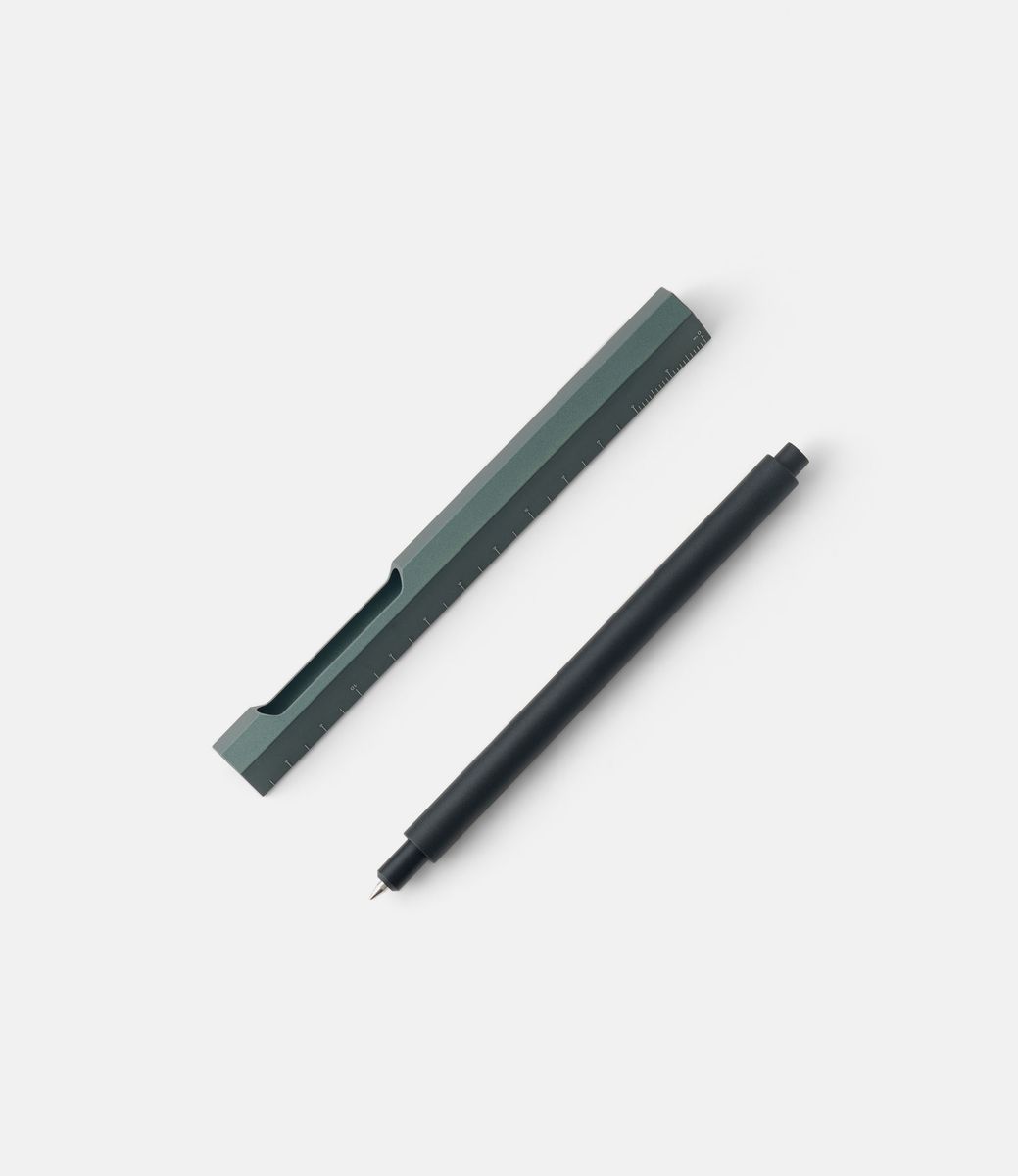 Yuan Design TP Deep-Green — ручка-линейка