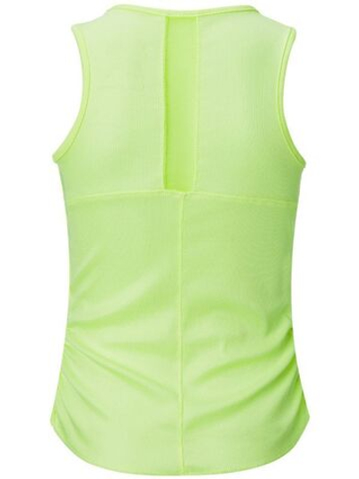 Футболка для девочки теннисная Lucky in Love Girls Eyelet Go Lightweight Rib Tank - orange frost