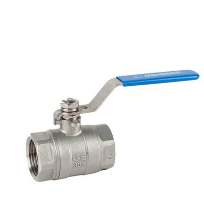 Кран шаровой 3/4″  полнопроходной, (нерж.), внутренняя резьба, ручка-рычаг