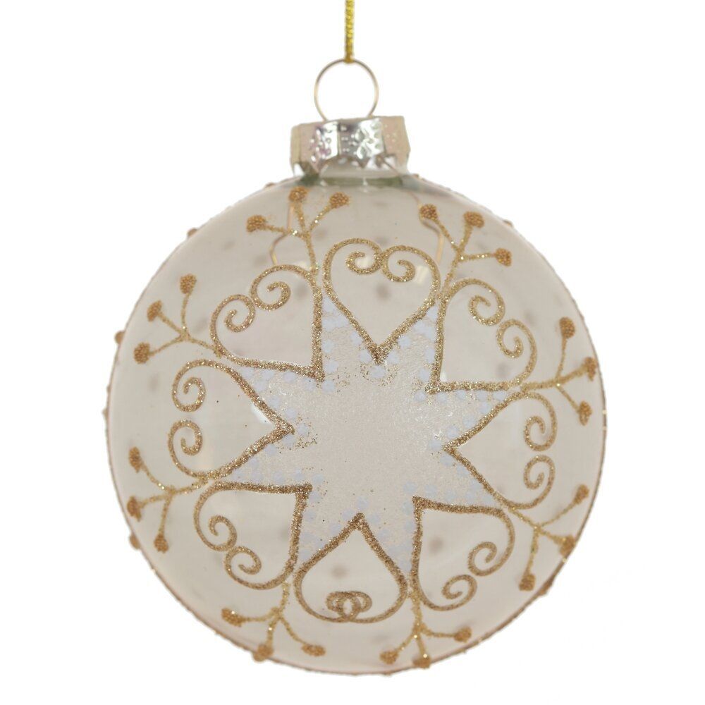 GAEM Украшение новогоднее "Шар" , D 8 см, L8 W8 H10 см