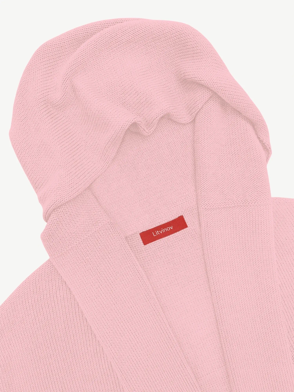 Кардиган с капюшоном из хлопка