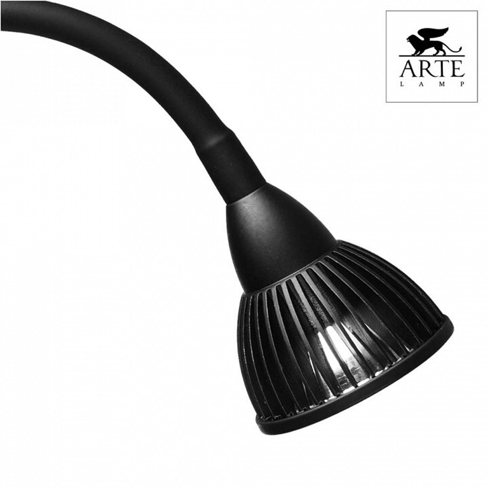 Трековый светильник Arte Lamp A4107PL-1BK