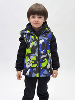 Жилет демисезонный мембрана для мальчика 2-8 лет Милашка Сьюзи