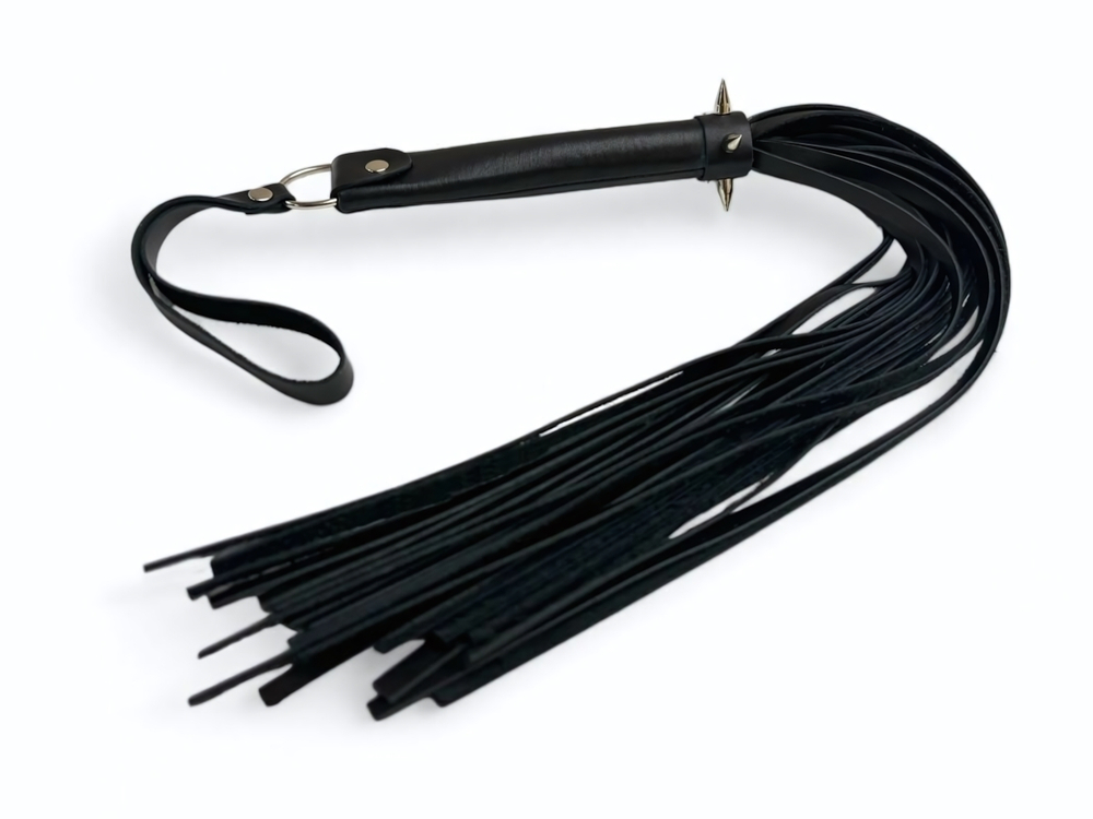 Черная плеть с шипами Risky Arsenal - 55 см.
