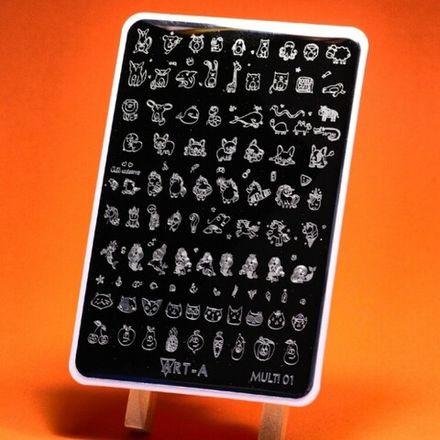 Пластина для стемпинга Art-A MAX Multi 01