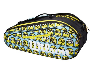 Сумка теннисная Wilson Minions 2.0 Team 6Pk - blue/yellow/black