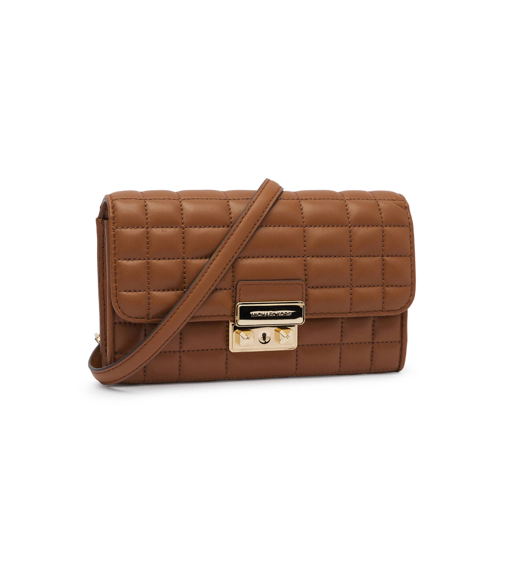 Кожаная сумка-мессенджер Michael Kors - коричневый(32S4G2RC9L)