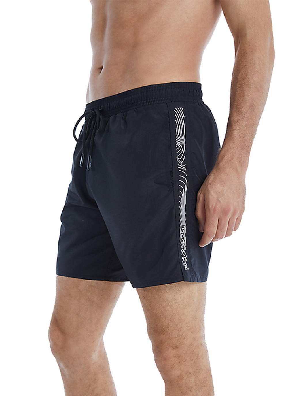Мужские пляжные шорты темно-синий