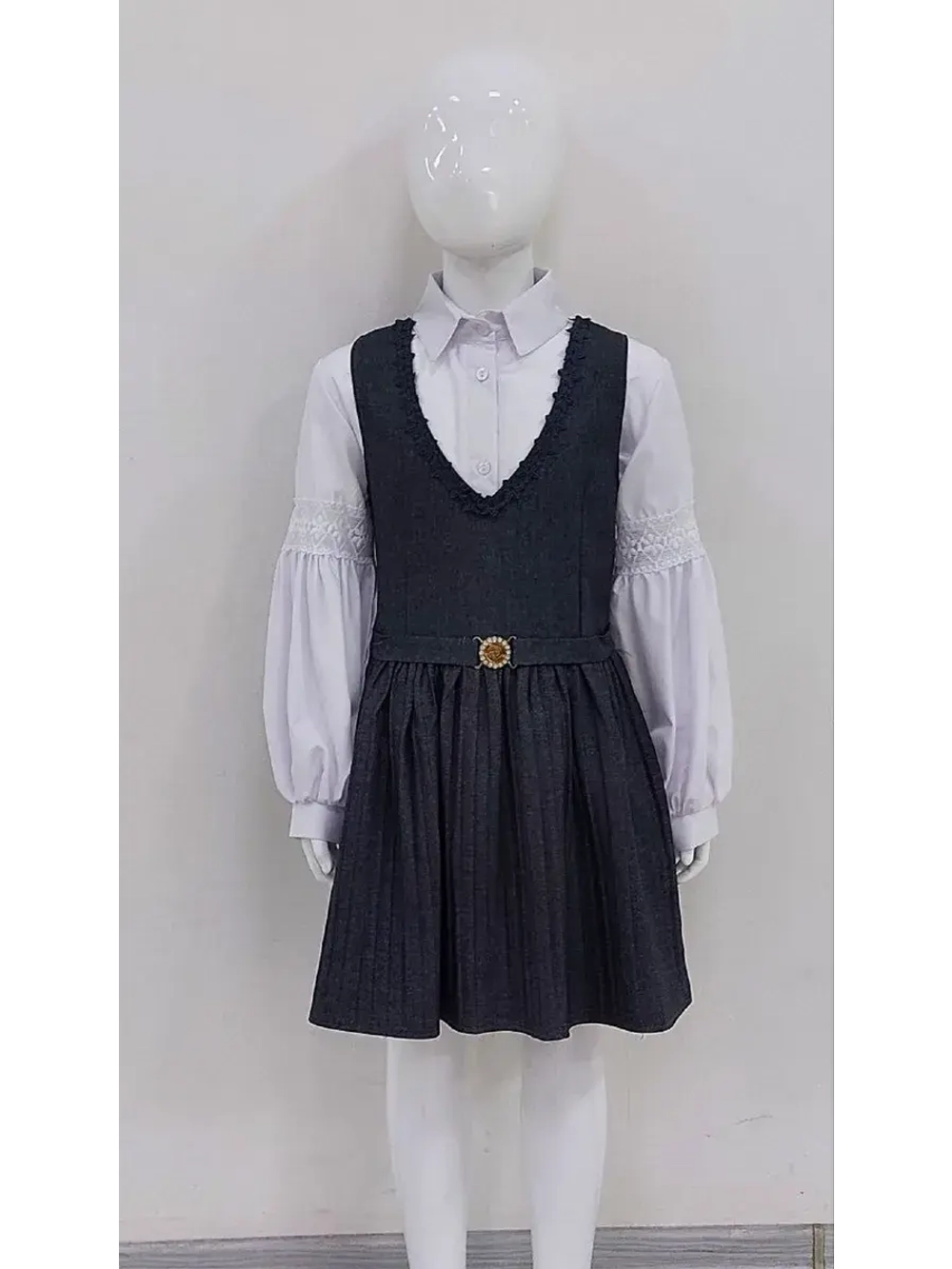 Сарафан- платье школьный для девочки