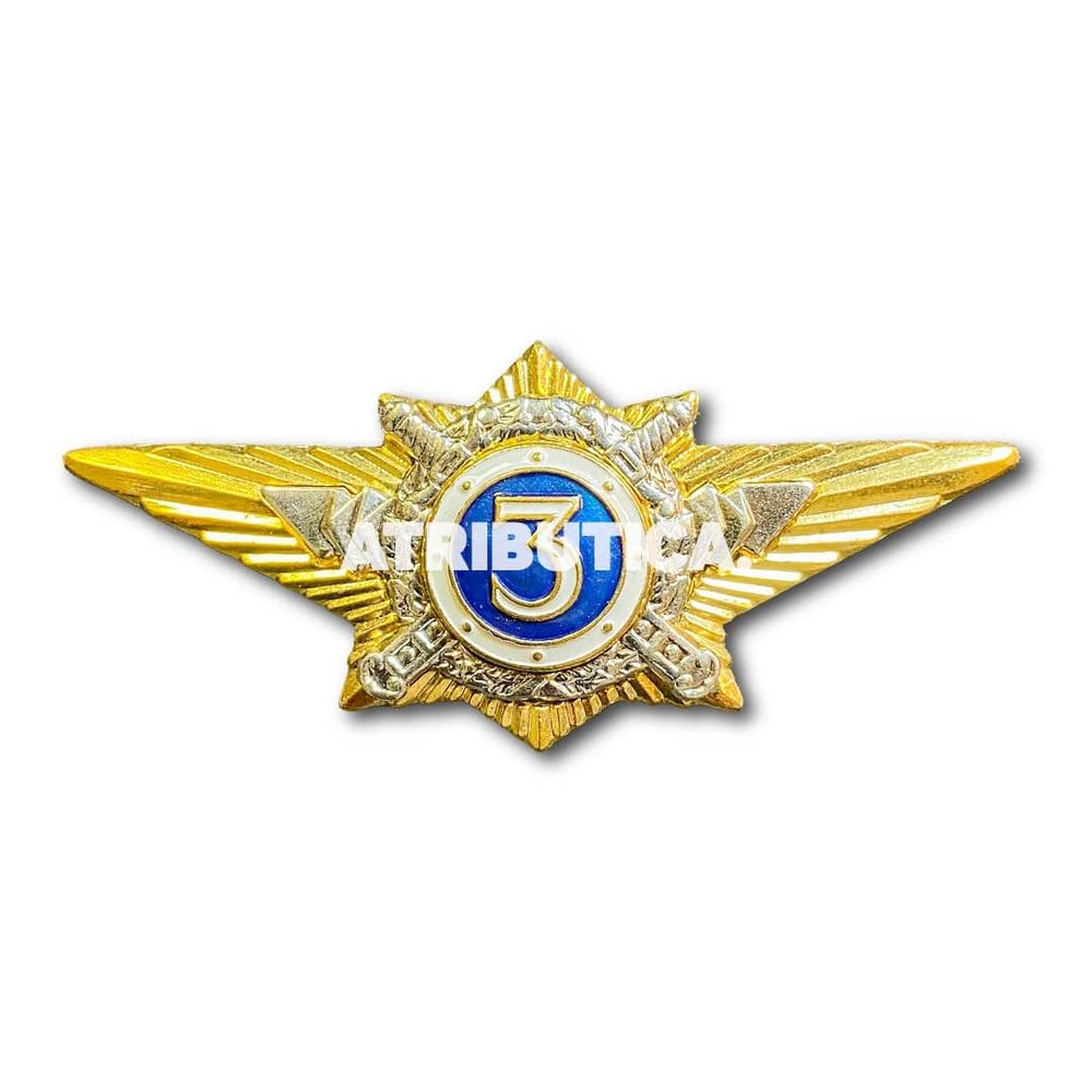 Знак Нагрудный Классность Офицерского Состава МВД 3 Класс | ATRIBUTICASTORE.RU