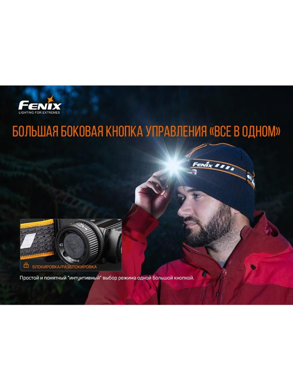 Налобный фонарь Fenix HM60R