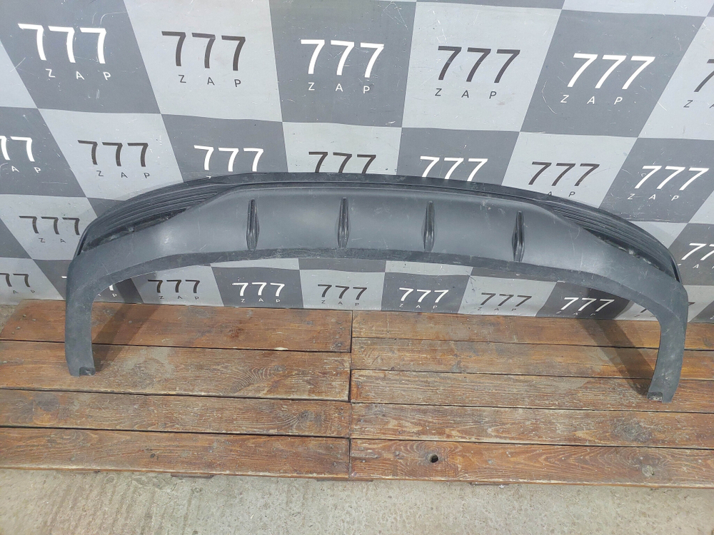 Юбка заднего бампера Hyundai Solaris 2 (HCR) 20-нв Б/У Оригинал 86612H5500