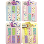 Набор магнитных закладок, Alingar, 120х20 мм, "Цветочки", 6 шт., европодвес