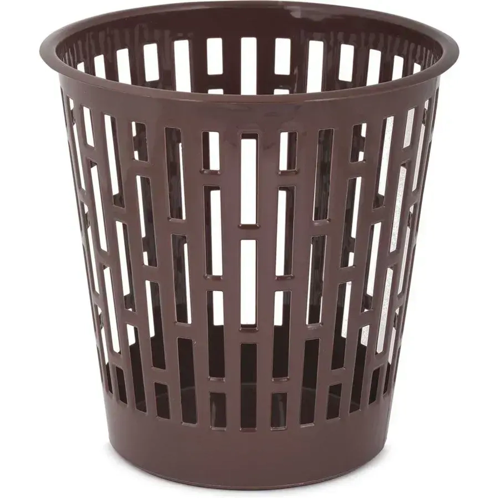 Корзина для мусора Матрица 9л (коричневый)