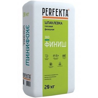 Шпатлевка гипсовая Perfekta Экофиниш 20 кг