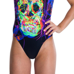 Купальник женский спортивный Speedo Psychedelic Fusion Double Crossback