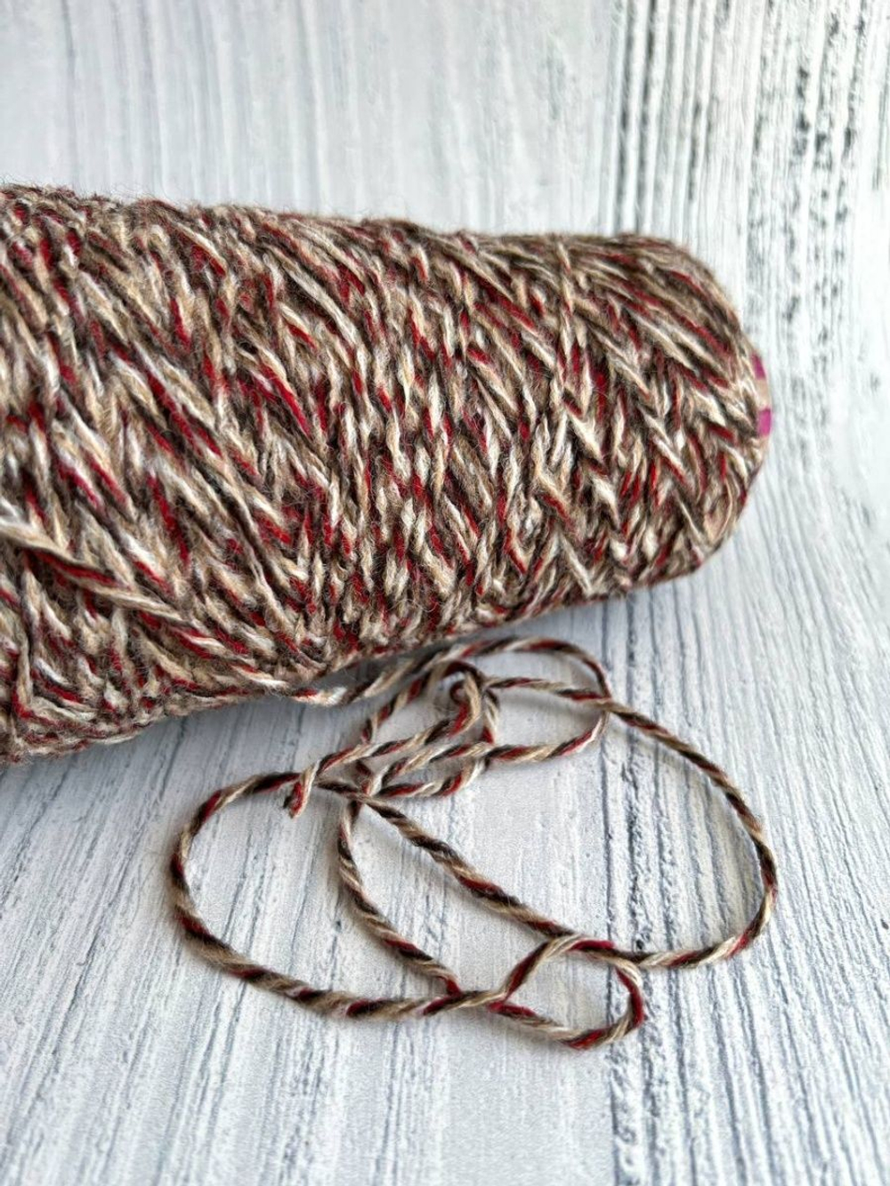 Трикотажная пряжа для вязания MEGA PINORI меланжевый