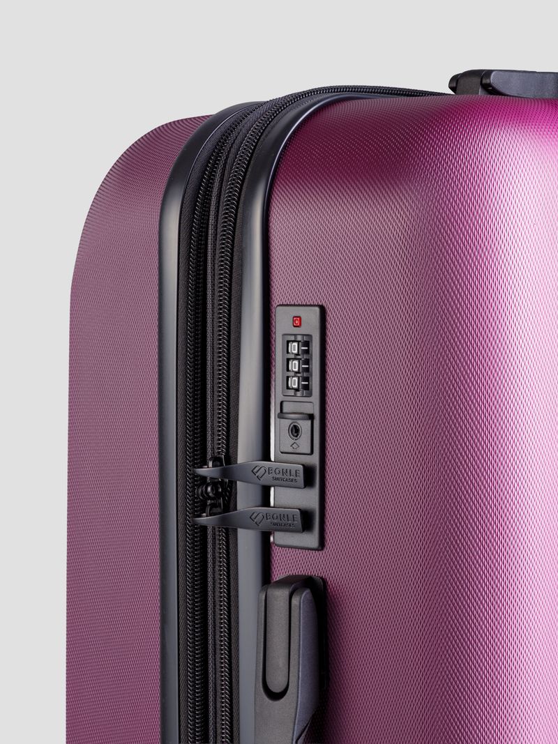 Чемодан Bonle размер L Винный