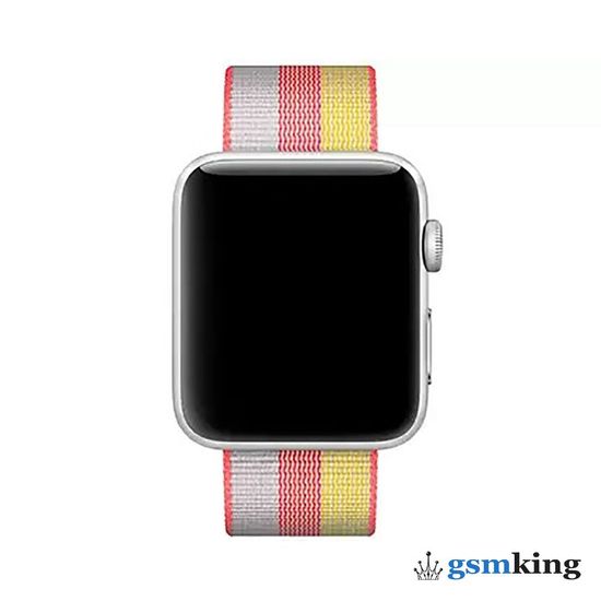 Apple Woven Nylon Band for Apple Watch 42|44|45|49mm Red (Красный) MPW72ZM/A