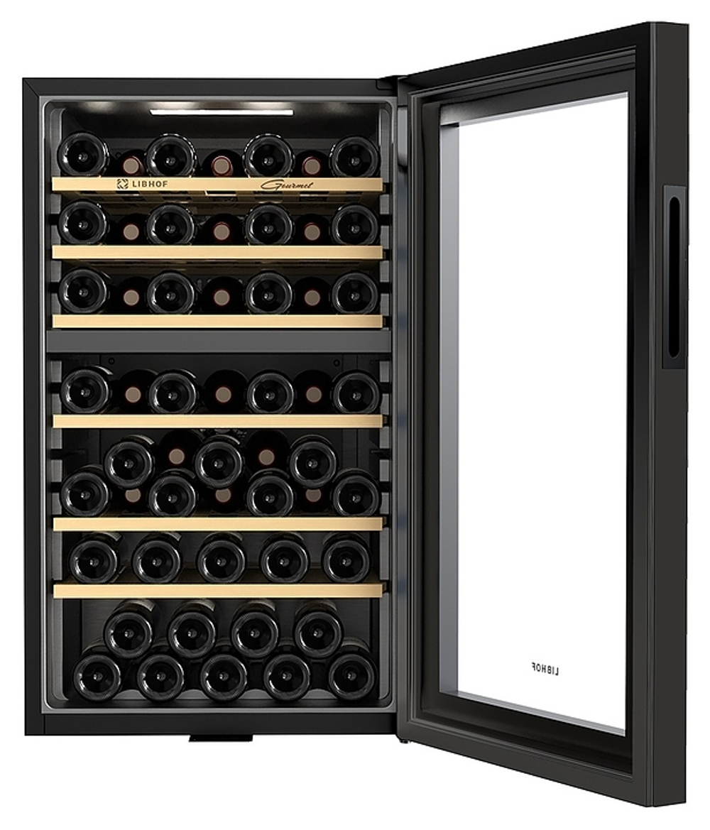 Винный шкаф Libhof Gourmet GMD-54 black черный