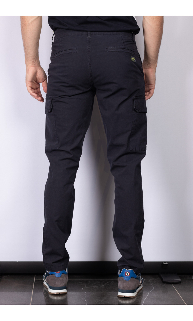 Брюки из хлопка с эластаном AERONAUTICA MILITARE