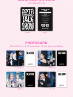 товары BLACKPINK - TALK SHOW THE GAME Photocard Collection