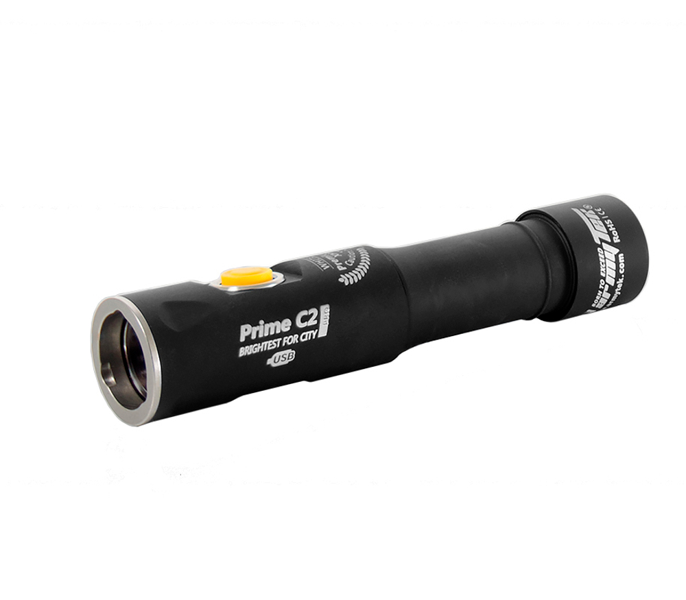 Фонарь светодиодный Armytek Prime C2 Pro Magnet USB+18650 XHP35, 2100 лм, аккумулятор