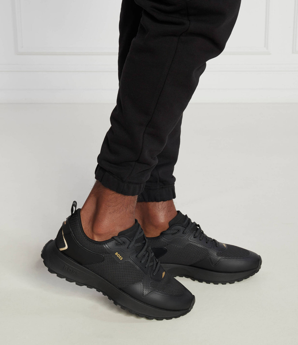 Кроссовки Jonah_Runn_meth BOSS BLACK - черный(50513195)