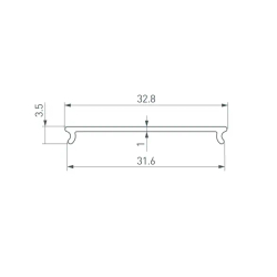 Экран STRETCH-S-35-CEIL-CENTER-10m OPAL (GAMMA35) (Arlight, -) 046819